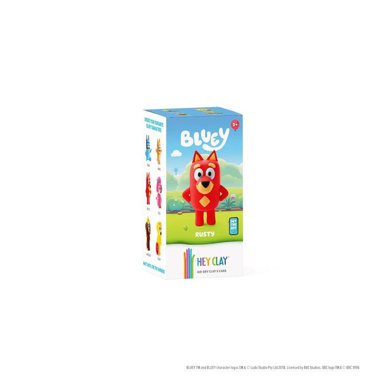 Hey Clay Bluey Characters - Singles