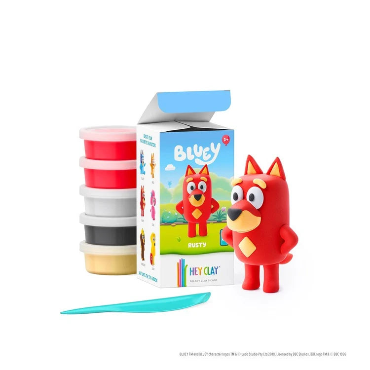 Hey Clay Bluey Characters - Singles