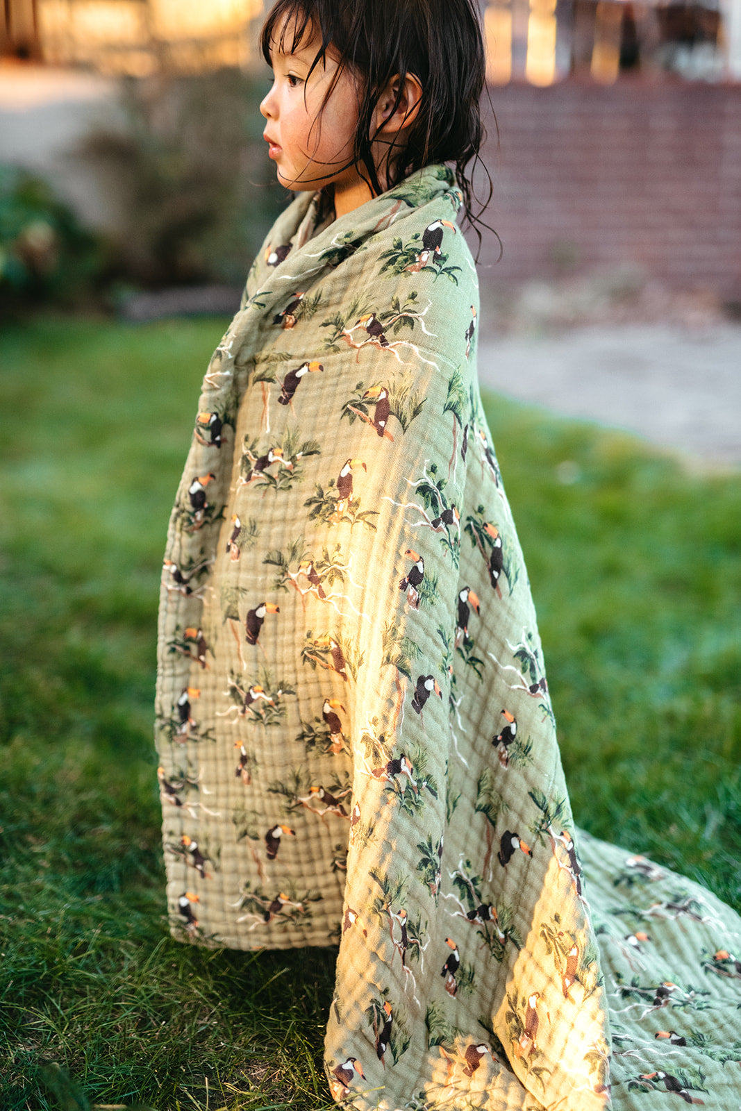 Toucan Beach and Swim Towel