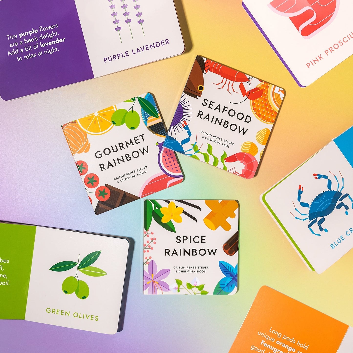 Rainbow Books - Fancy Flavors Collection