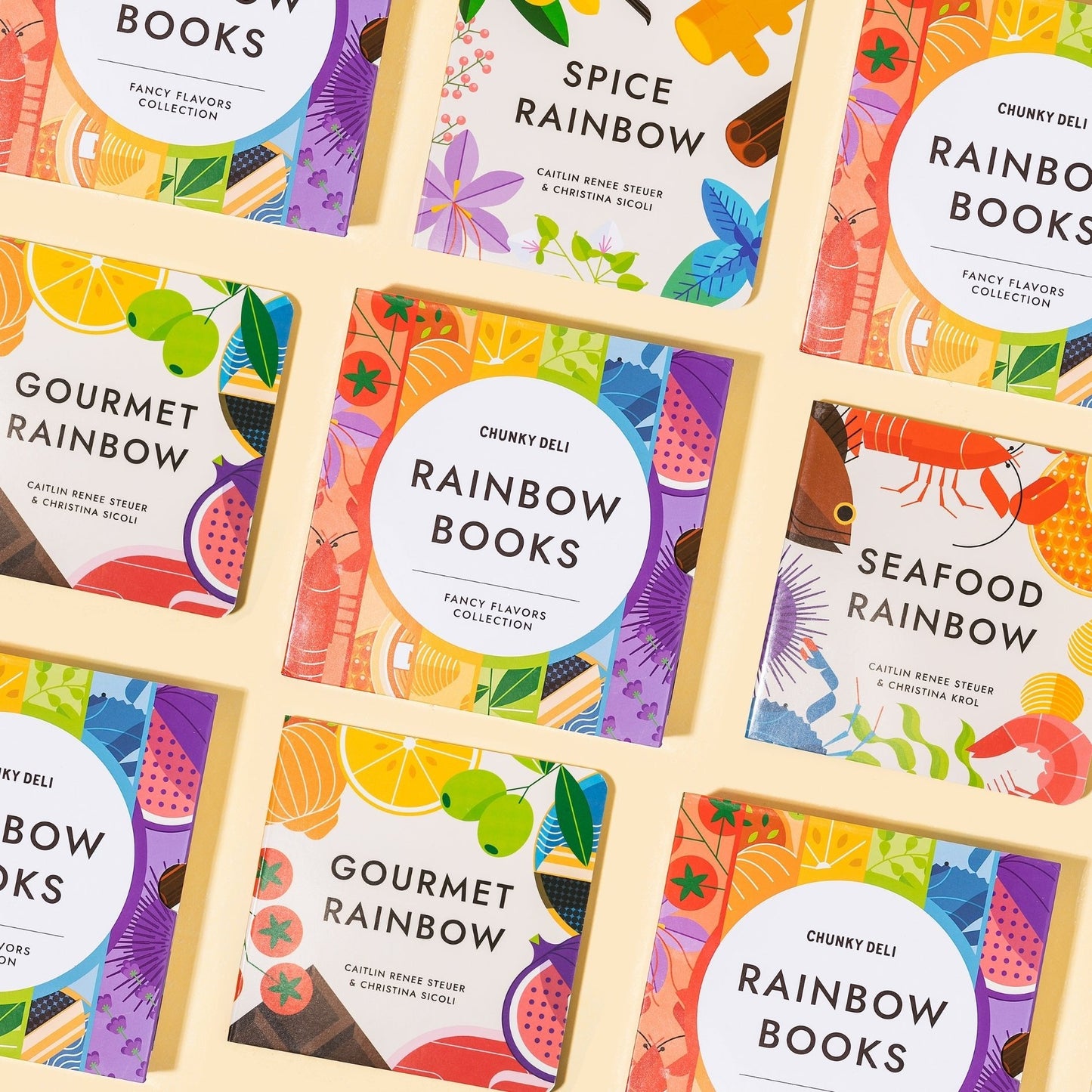 Rainbow Books - Fancy Flavors Collection