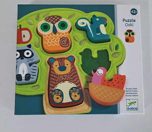 Wooden Puzzles Oski